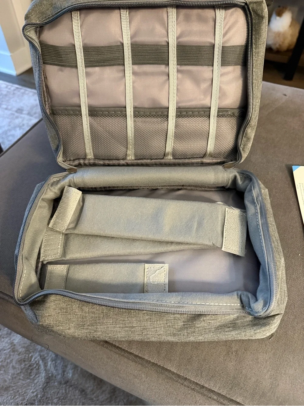 Travel Digital Bag Electronics Organizer - Gray